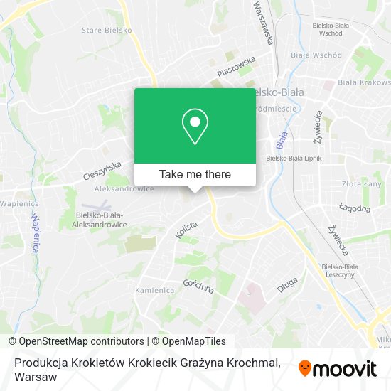 Produkcja Krokietów Krokiecik Grażyna Krochmal map