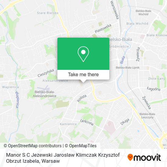 Manor S C Jezewski Jaroslaw Klimczak Krzysztof Obrzut Izabela map