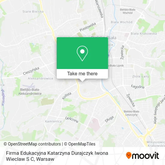 Карта Firma Edukacyjna Katarzyna Durajczyk Iwona Wieclaw S C