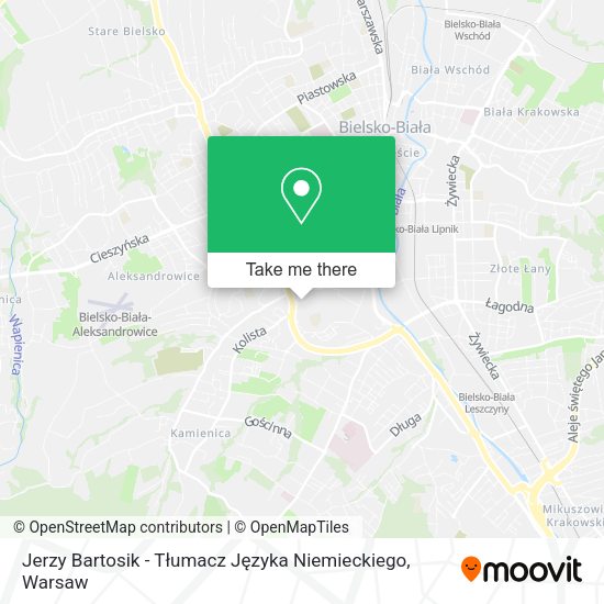 Jerzy Bartosik - Tłumacz Języka Niemieckiego map