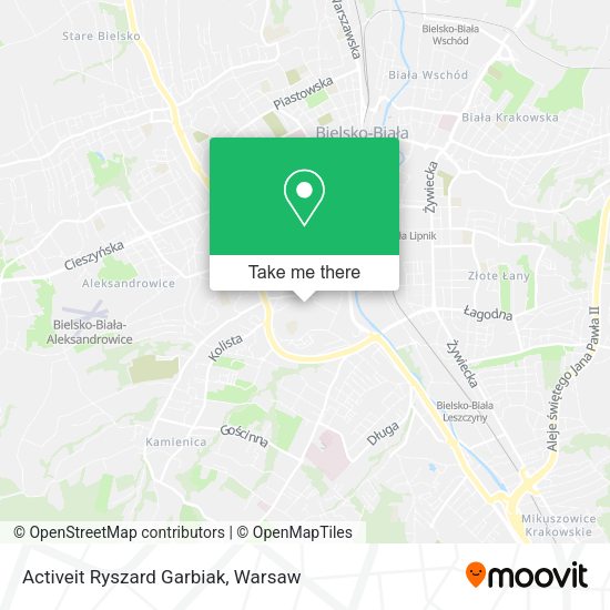 Activeit Ryszard Garbiak map