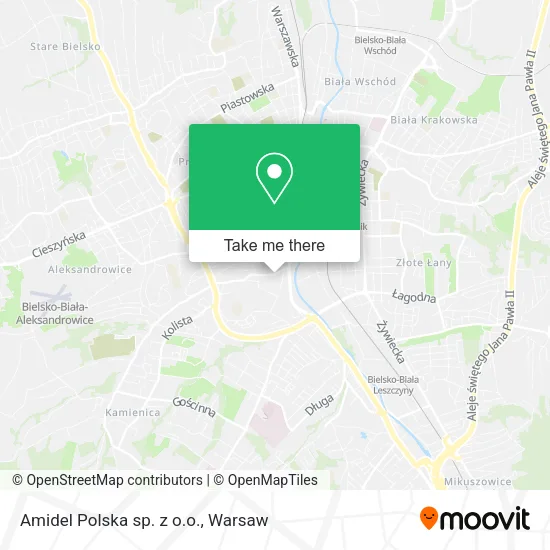 Карта Amidel Polska sp. z o.o.