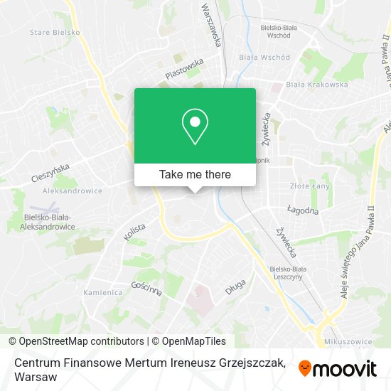 Centrum Finansowe Mertum Ireneusz Grzejszczak map