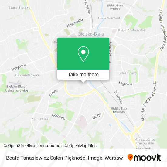 Карта Beata Tanasiewicz Salon Piękności Image