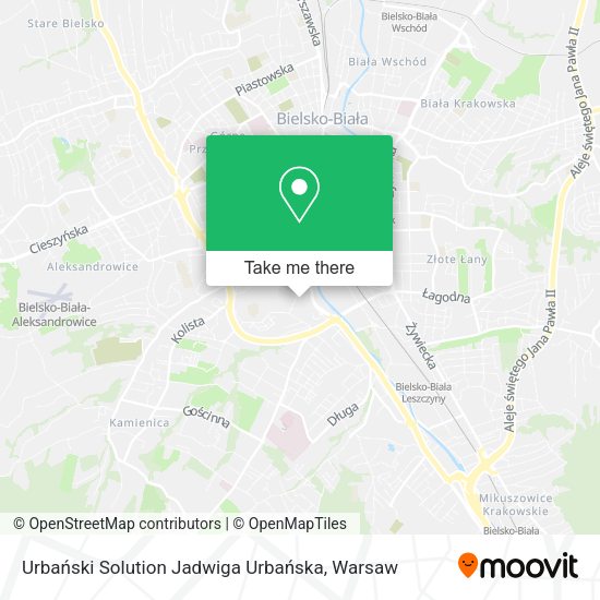 Urbański Solution Jadwiga Urbańska map