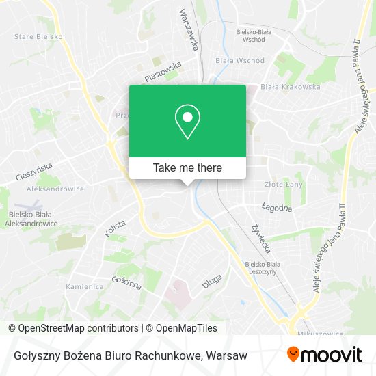 Gołyszny Bożena Biuro Rachunkowe map