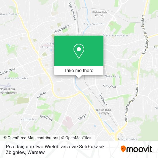 Przedsiębiorstwo Wielobranżowe Seli Łukasik Zbigniew map