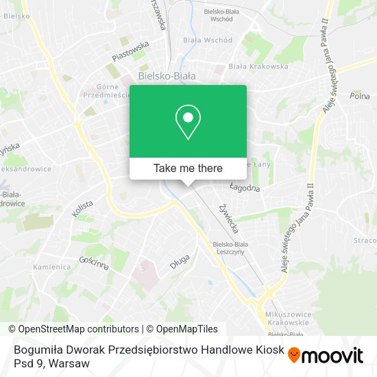 Bogumiła Dworak Przedsiębiorstwo Handlowe Kiosk Psd 9 map