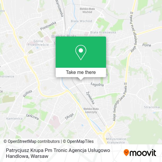 Patrycjusz Krupa Pm Tronic Agencja Usługowo Handlowa map