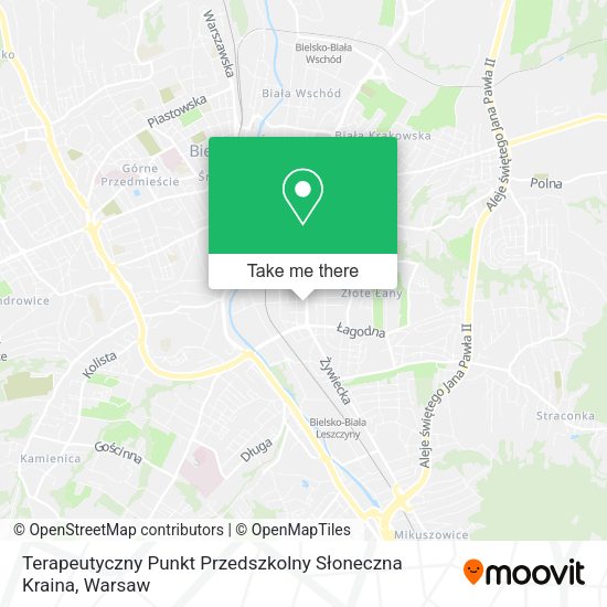 Terapeutyczny Punkt Przedszkolny Słoneczna Kraina map