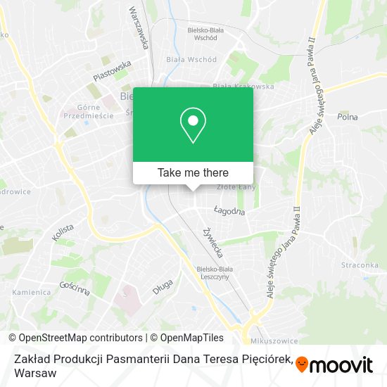 Zakład Produkcji Pasmanterii Dana Teresa Pięciórek map