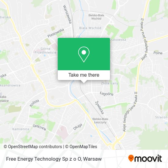 Free Energy Technology Sp z o O map