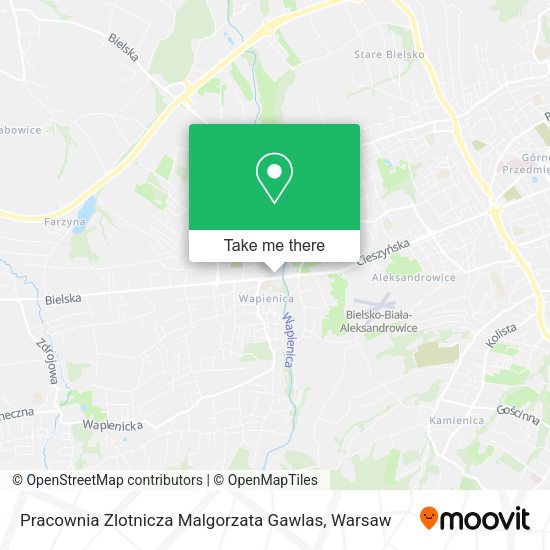 Pracownia Zlotnicza Malgorzata Gawlas map