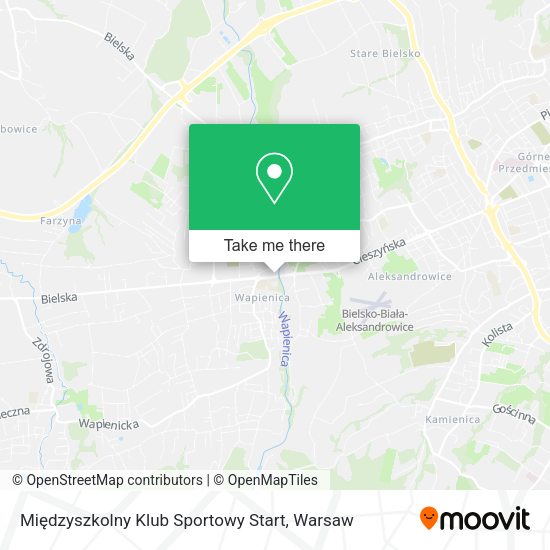 Międzyszkolny Klub Sportowy Start map