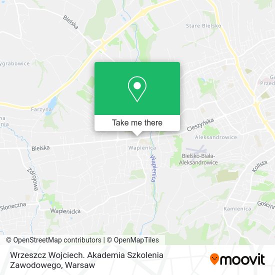 Wrzeszcz Wojciech. Akademia Szkolenia Zawodowego map