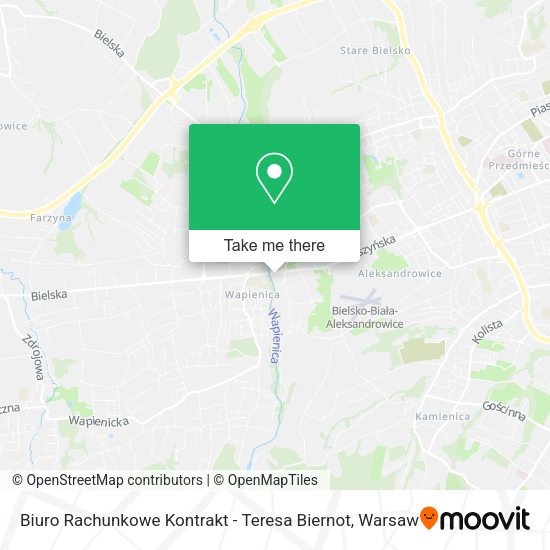 Biuro Rachunkowe Kontrakt - Teresa Biernot map