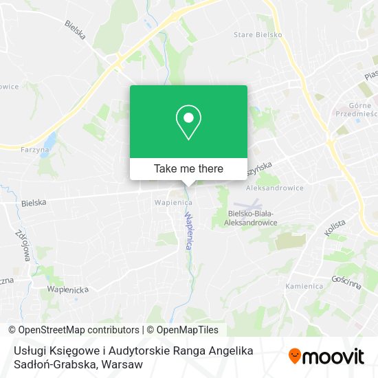 Usługi Księgowe i Audytorskie Ranga Angelika Sadłoń-Grabska map