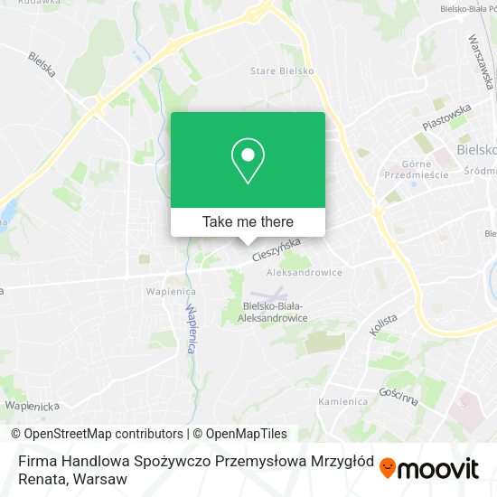 Firma Handlowa Spożywczo Przemysłowa Mrzygłód Renata map