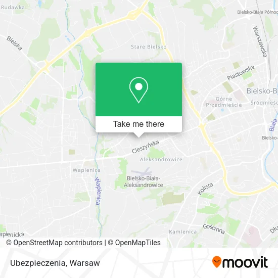 Карта Ubezpieczenia