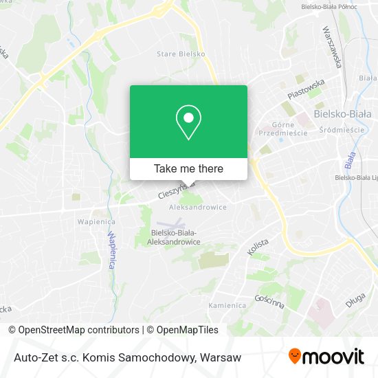 Auto-Zet s.c. Komis Samochodowy map