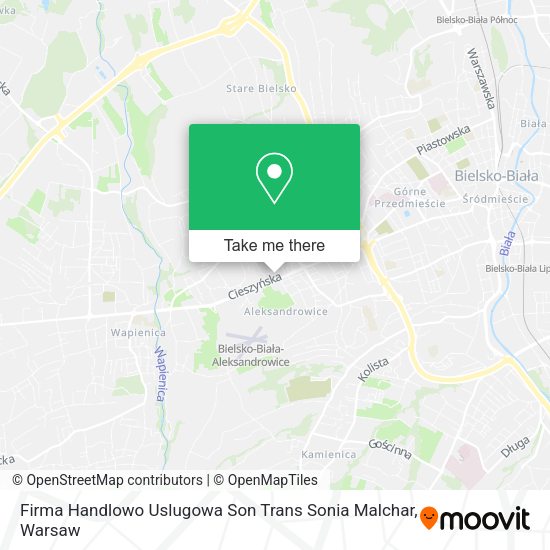 Firma Handlowo Uslugowa Son Trans Sonia Malchar map