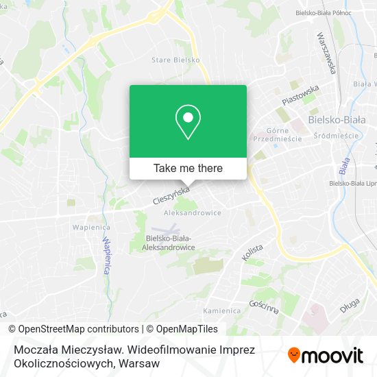 Moczała Mieczysław. Wideofilmowanie Imprez Okolicznościowych map