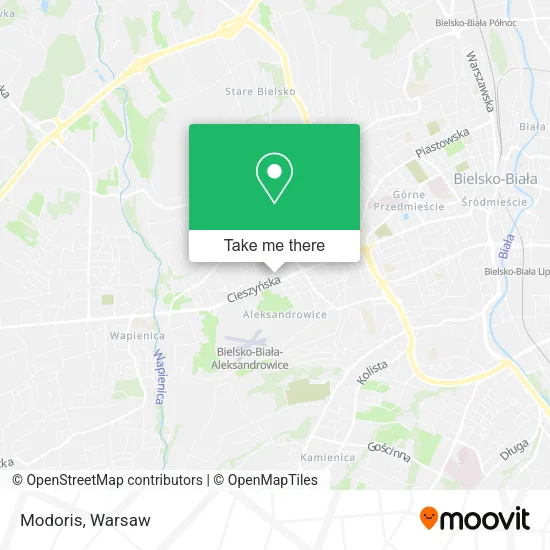 Карта Modoris