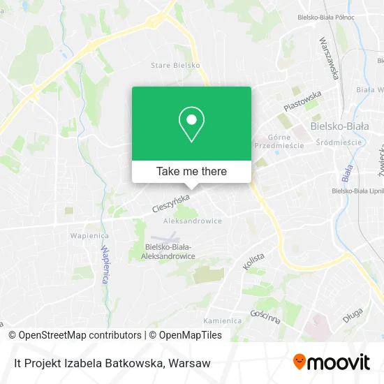 Карта It Projekt Izabela Batkowska