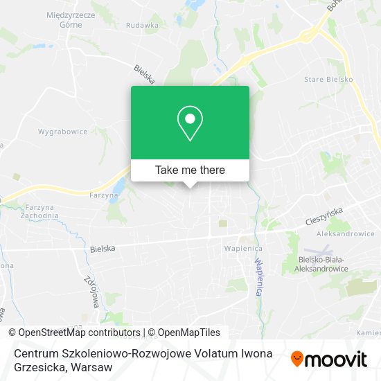 Centrum Szkoleniowo-Rozwojowe Volatum Iwona Grzesicka map