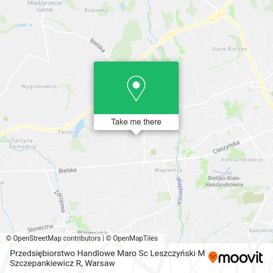 Przedsiębiorstwo Handlowe Maro Sc Leszczyński M Szczepankiewicz R map