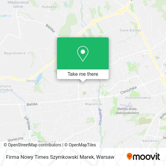 Firma Nowy Times Szymkowski Marek map