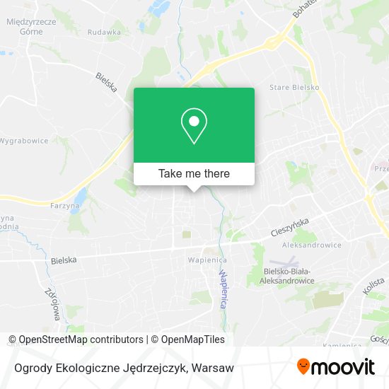 Ogrody Ekologiczne Jędrzejczyk map