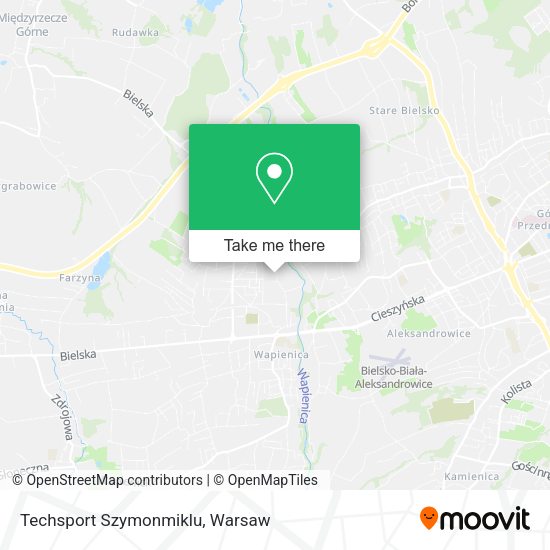 Techsport Szymonmiklu map