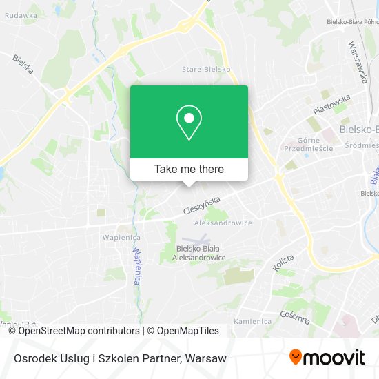 Osrodek Uslug i Szkolen Partner map