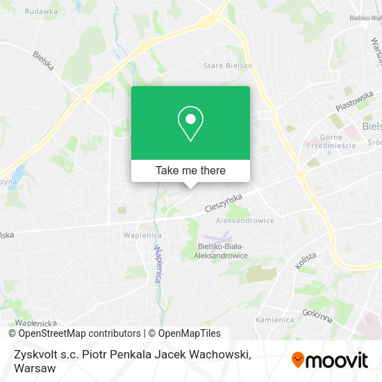 Zyskvolt s.c. Piotr Penkala Jacek Wachowski map