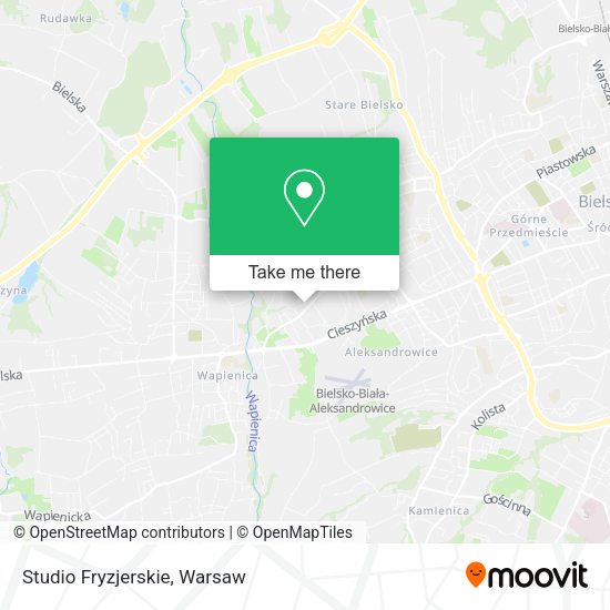 Studio Fryzjerskie map