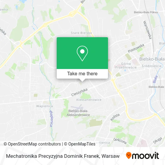 Карта Mechatronika Precyzyjna Dominik Franek