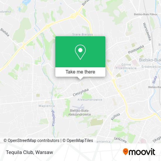 Tequila Club map