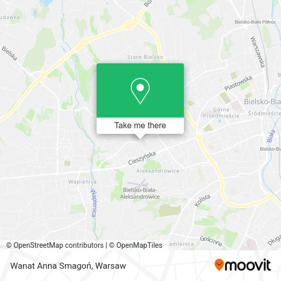 Wanat Anna Smagoń map