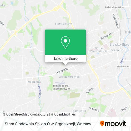 Stara Slodownia Sp z o O w Organizacji map