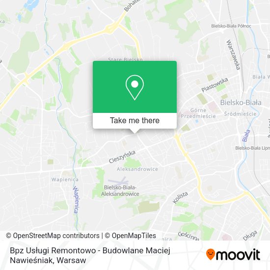 Bpz Usługi Remontowo - Budowlane Maciej Nawieśniak map