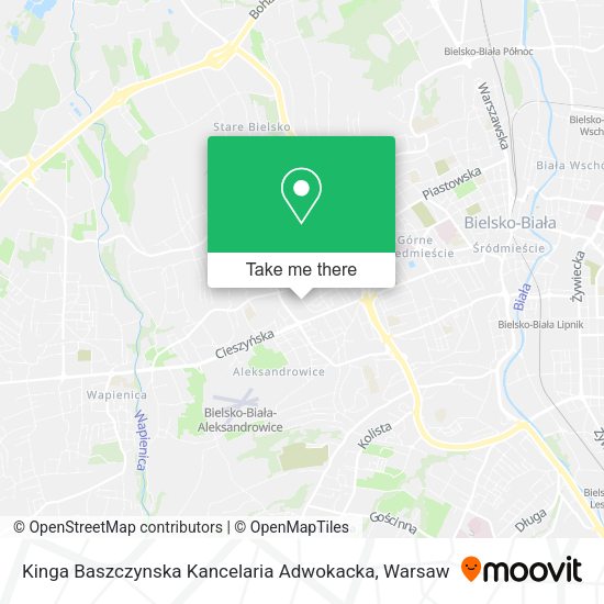 Kinga Baszczynska Kancelaria Adwokacka map