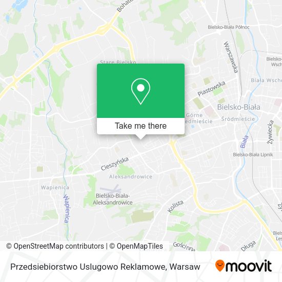 Przedsiebiorstwo Uslugowo Reklamowe map