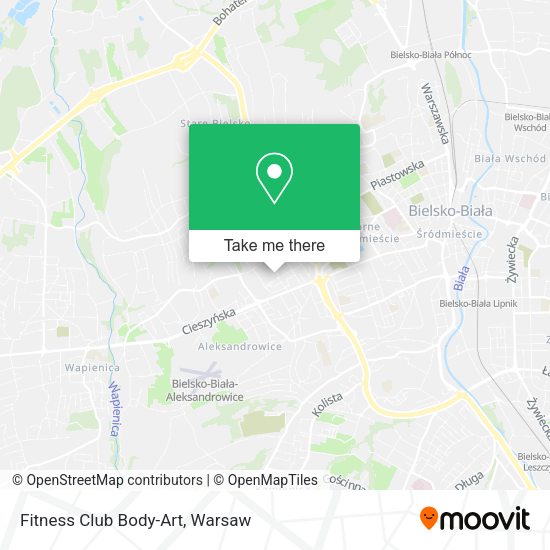 Fitness Club Body-Art map