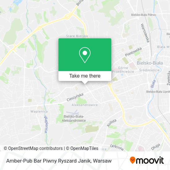 Amber-Pub Bar Piwny Ryszard Janik map