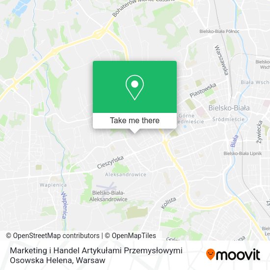 Marketing i Handel Artykułami Przemysłowymi Osowska Helena map