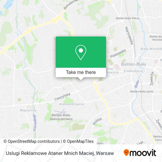 Uslugi Reklamowe Ataner Mnich Maciej map