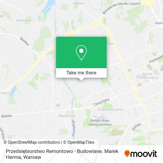 Przedsiębiorstwo Remontowo - Budowlane. Marek Herma map