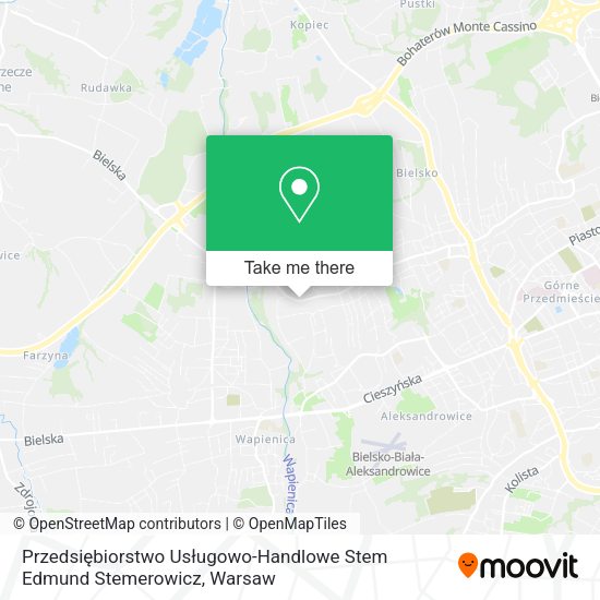 Przedsiębiorstwo Usługowo-Handlowe Stem Edmund Stemerowicz map