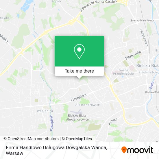 Firma Handlowo Usługowa Dowgalska Wanda map